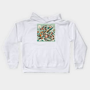 Guardian:Abstract Dragon Art Kids Hoodie